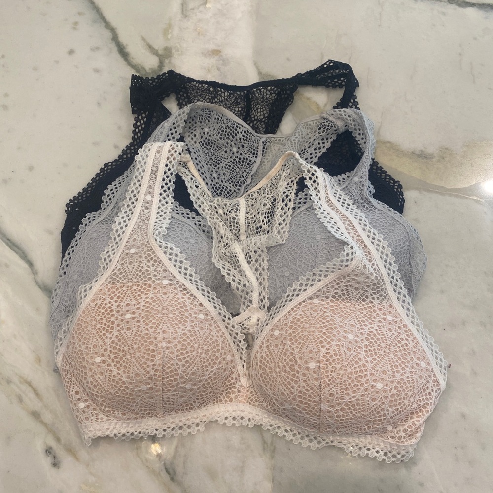 Bundle of 3 Victorias Secret Bralettes